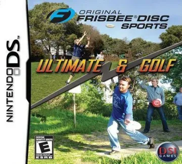 Original Frisbee Disc Sports - Ultimate & Golf (USA) box cover front